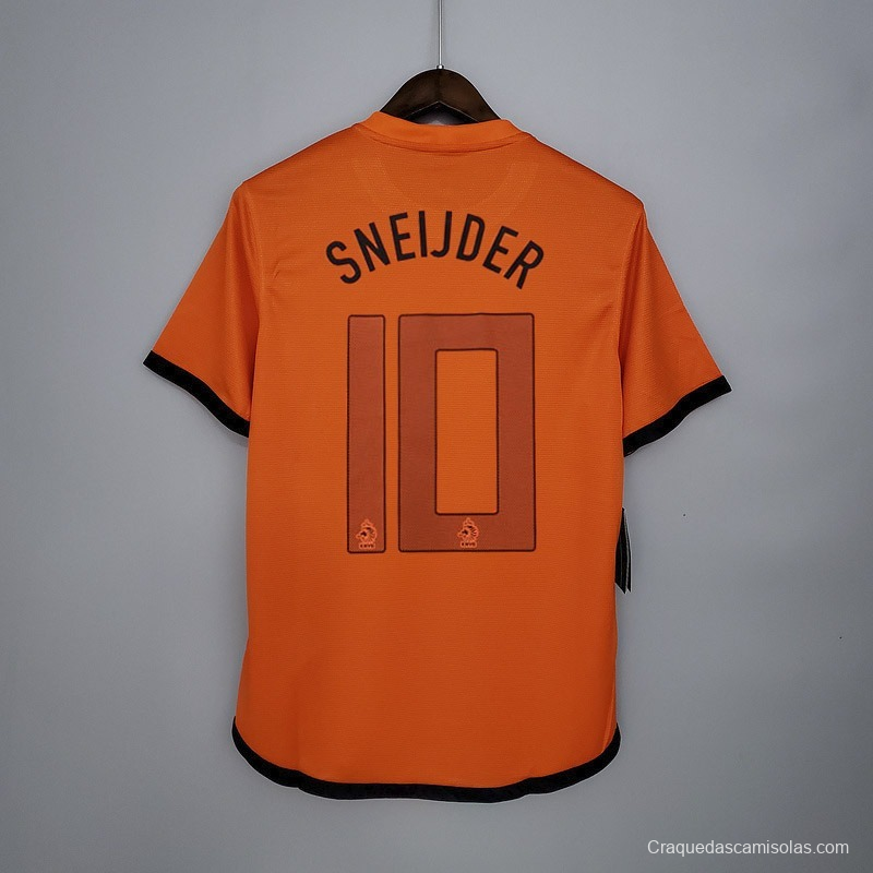 Retro Netherlands 2012 home Soccer Jersey