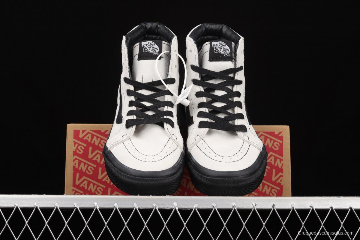 Vans Sk8-Hi Vansananheim's new Oreo vintage vulcanized high-top shoes VN0A38GF9XO