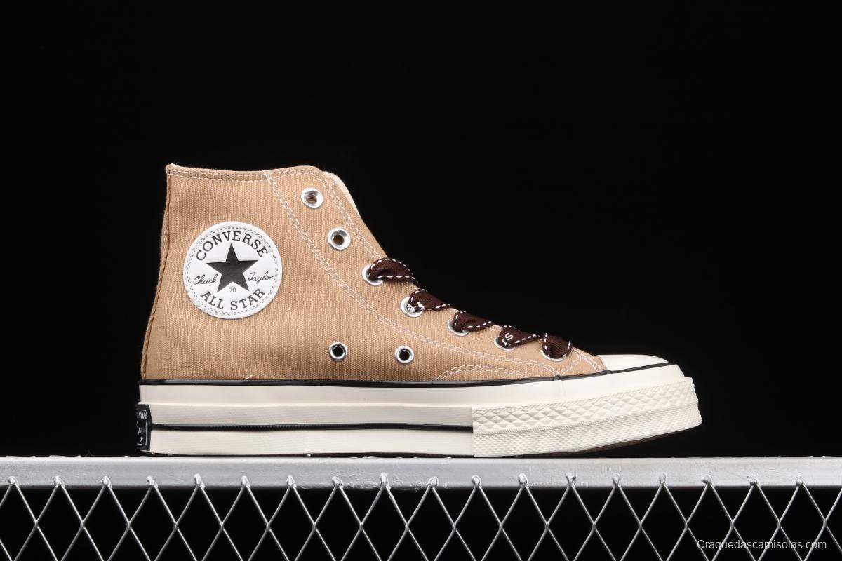 Hermes x Converse 70 Herm è s joint name high-top casual board shoes 168504C