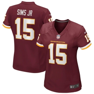 Women's Steven Sims Jr. Burgundy Player Limited Team Jersey