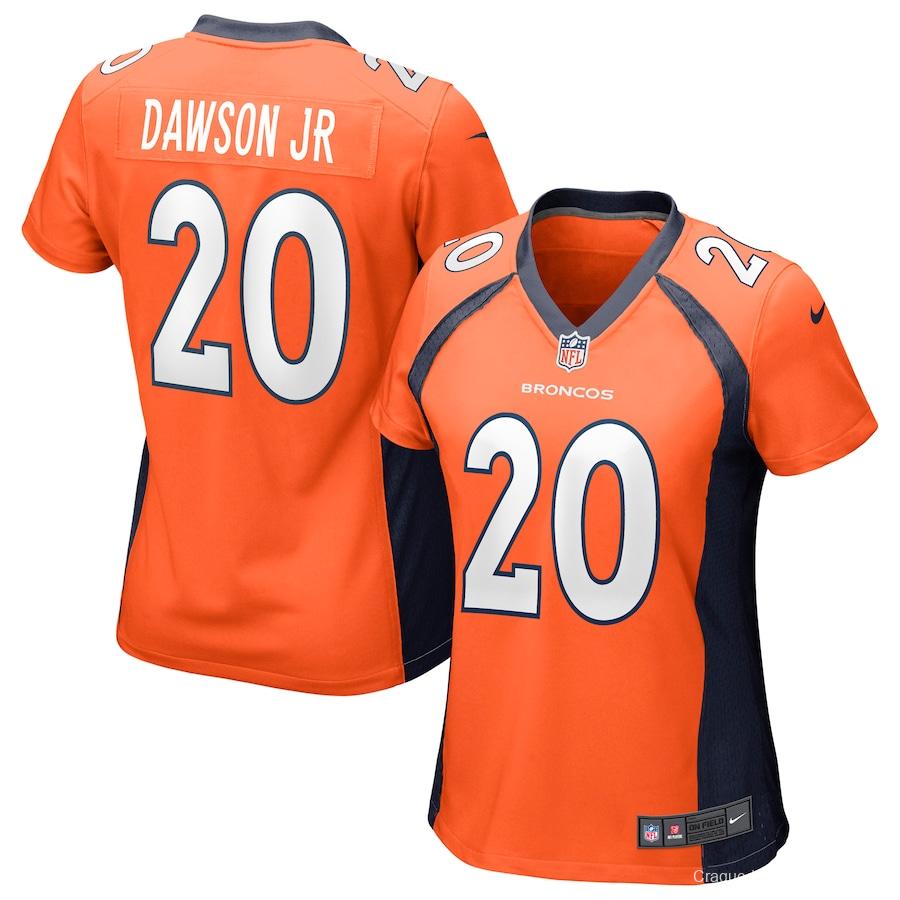 Women's Duke Dawson Jr. Orange Player Limited Team Jersey