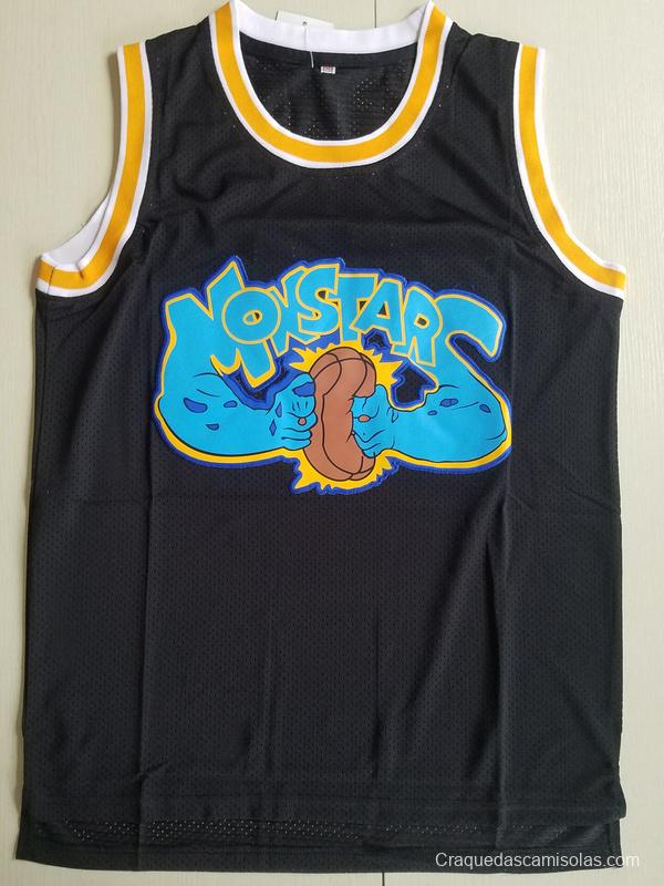 Mon Stars 0 Alien Black Bastetball Jersey