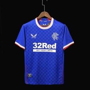 22/23 Rangers Home  Soccer Jersey