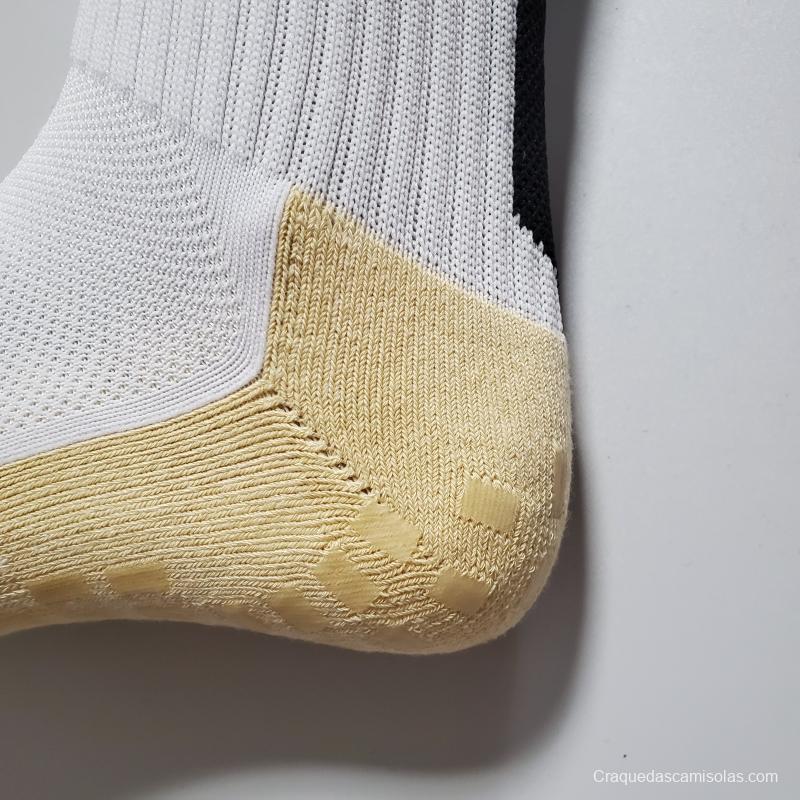 2022 White Long Top Non-Slip SOCKS#0093