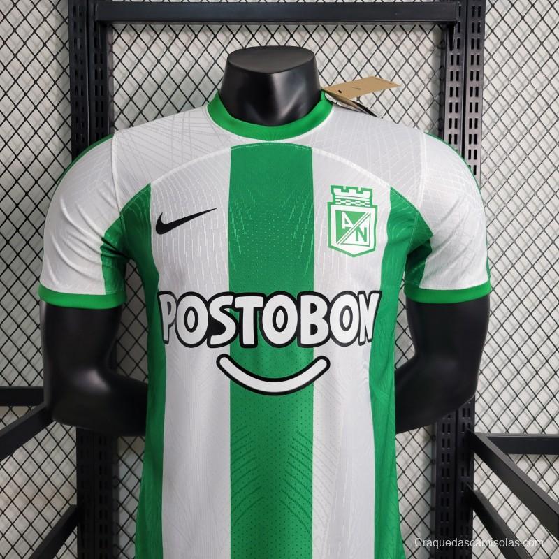 Player Version 23-24 Atlético Nacional Home Jersey