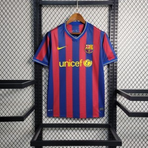 Retro 09-10 Barcelona Home Soccer Jersey