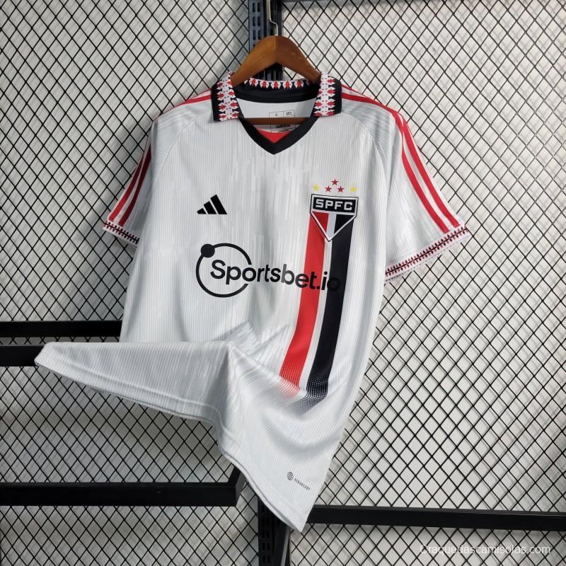 23-24 Sao Paulo White  Special Edition Jersey