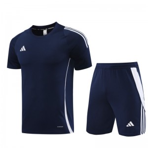 2024 Adidas Navy Short Sleeve Jersey+Shorts