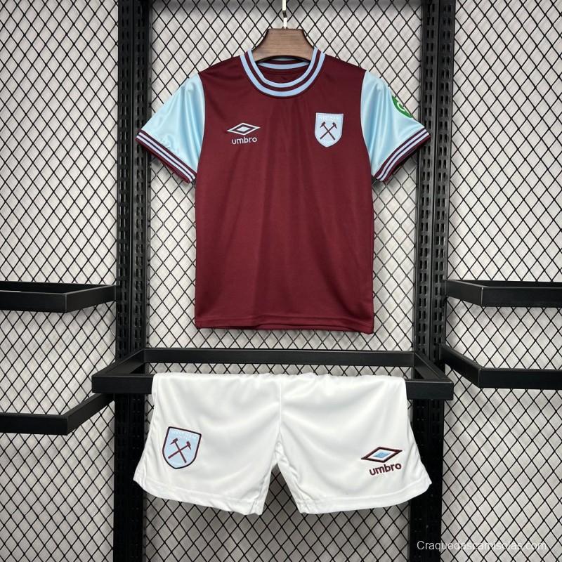 24/25 West Ham United Home Jersey