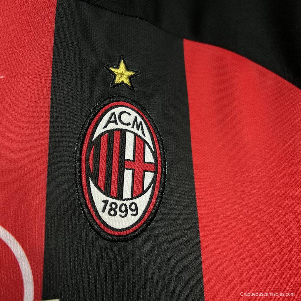 Retro 2000/02 AC Milan Home Jersey