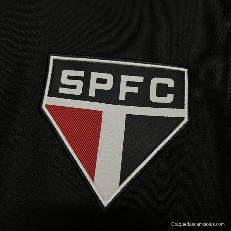 24/25 Sao Paulo Black Jersey S-XXXXL