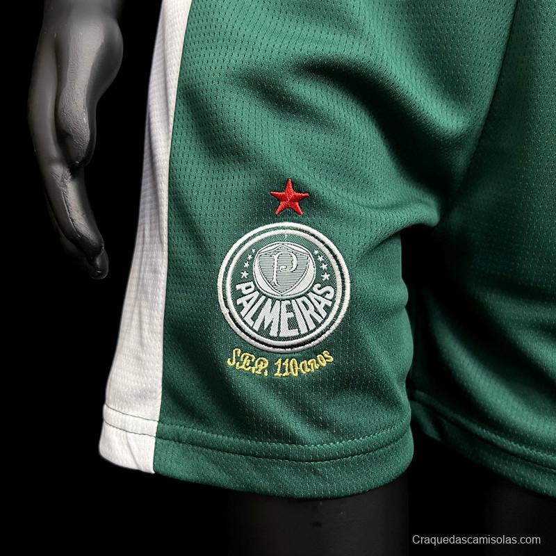 24/25 Kids Palmeiras Away White Jersey