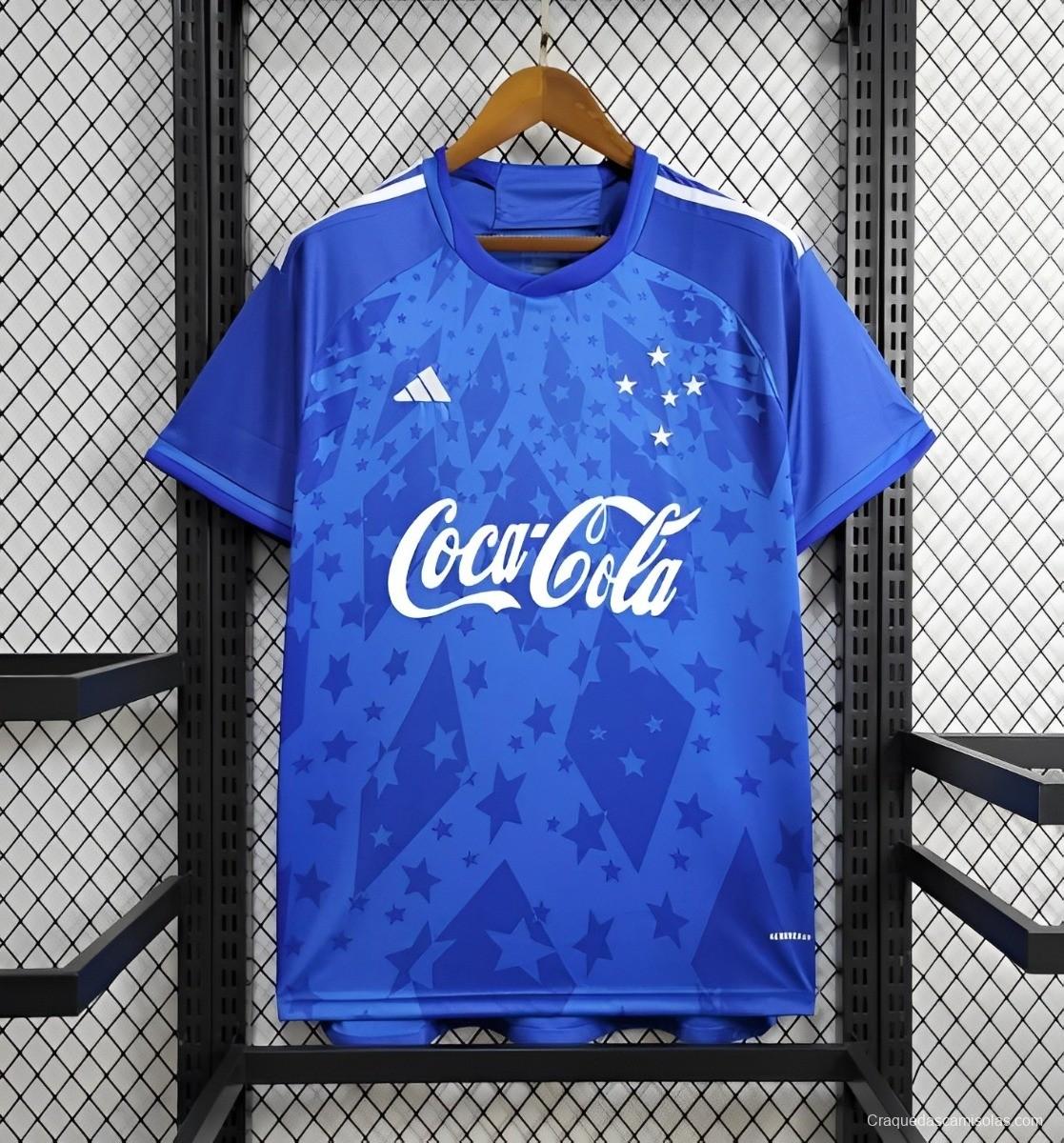 24/25 Cruzeiro Home Jersey