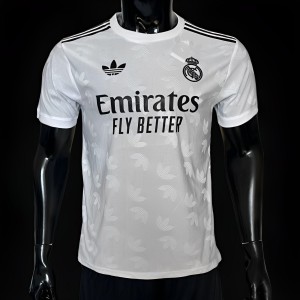 Player Version 24/25 Real Madrid x Adidas Original White Jersey