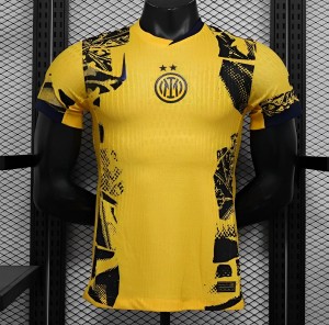 Player Version 24/25 Inter Milan Third Yellow Jersey